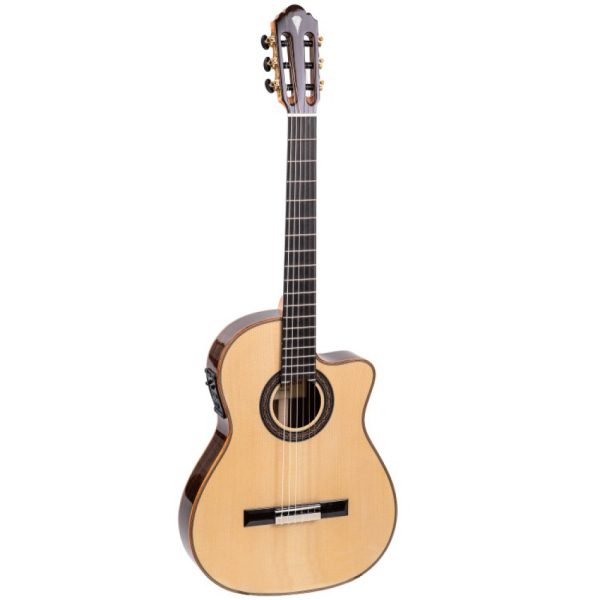 Maravilla M60 TB, Crossover Thinbody, Fichte oder Zeder massiv / Palisander, Pickup, Cutaway